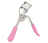 Ruilogod Rosa di plastica della maniglia di bellezza Piegaciglia per le signore