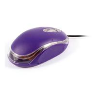 Ruilogod USB 2.0 3D Optical Scroll Wheel mouse del mouse viola per il PC del computer portatile