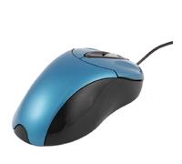Ruilogod USB2.0 3D Scroll Wheel Mouse ottici del mouse Ciano per computer PC