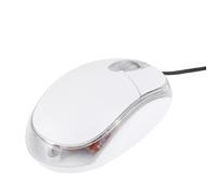 Ruilogod USB2.0 3D Scroll Wheel Optical Mouse White Mice per computer PC