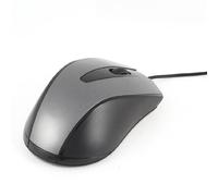 Ruilogod USB2.0 ottico 3D Scroll Wheel mouse del mouse grigio per PC Computer