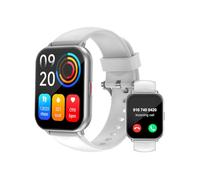 RUIMEN Orologio Smartwatch Uomo Donna Risposta Chiamate Orologio Fitness Contapassi da Polso Activity Tracker Smart Watch Waterproof Frequenza Cardiaca SpO2 Sveglia Notifiche Whatsapp Grigio