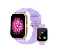 RUIMEN Smartwatch Donna Chiamate Bluetooth Musica Orologio Contapassi da Polso