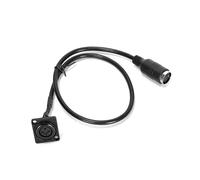 Ruimou 1pcs 5 Pin DIN MIDI Cable Adapter Femmina a Femmina D-tipo Connettore, lunghezza 53,5cm per Dispositivi di Musica Elettronica, Tastiere, Sintetizzatori (Femmina a Femmina D-tipo Connettore)
