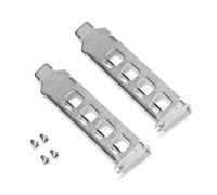 Ruimou 2 Pcs Supporto Per Scheda Grafica A Basso Profilo In Metallo (Con Viti) 80x18,5mm Compatibile Con NVIDIA Quadro K1200/NVS510/P600/P620/P1000/T600/T1000