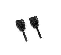 Ruimou 2 Pezzi 19mm 25mm Astina di Livello Olio e Tappo di Riempimento Olio per Generatore, Compatibile con Tosaerba Honda GX160/GX340/GX390 Motore 168F/188F (M19-2 Pezzi)