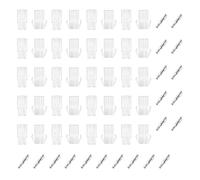 Ruimou 20 Pcs Connettori Maschio E Femmina Con Terminali Compatibili Con Veicoli/Navi/Robot/Aerei Tamiyas RC