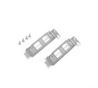 Ruimou 2Pcs Staffa Per Scheda Di Rete A Basso Profilo (Con Viti) Compatibile Con Mellanox MCX4121A-ACAT XCAT MCX512A CX4121A