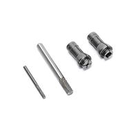 Ruimou 4 Pcs Collet Per Macchine Da Smeriglia Pneumatica (3mm/6mm mandrino+3mm/6mm testa di rettifica a doppia grana) Per Lavorare Su Contorni Interni Di Metallo/Legno Etc