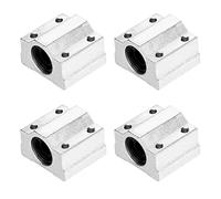 Ruimou 4 pezzi SCS10UU Linear Motion Ball Bearing Slide Unit Bushing(10 mm Inner Dia.) for CNC Machine Linear Sliding, 3D Printer Part