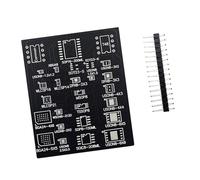 RUINBNC 25 in 1 per adattatore BIOS WLCSP2X2 Supporto per test 4X5WSON per chip DIP8 multipli Adattatore programmatore chip