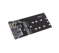 RUINBNC Scheda convertitore da SFF-8643 a NVMe a 2 porte U.2 per | Materiali PCB per migliorare l'efficienza del trasferimento dei dati, trasmissione stabile dei segnali per le stazioni di