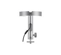 RUINBNC Staffa di montaggio a soffitto versatile per proiettore, con sfera da 15 mm di diametro e sospensione scorrevole rotante orizzontale a 360 gradi
