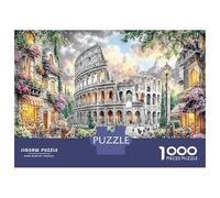 Ruine Colosseo antico Sollievo Dallo Stress Per Viaggiatori Regalo - 1000 Pezzi Del Puzzle Colosseo cartone Spesso Gioco Con Puzzle Per Viaggi, Un Eccellente Enigma Del Regalo Di Natale 52x38c