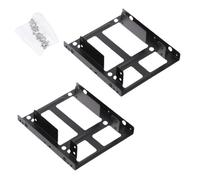 Ruiogoe Doppio strato 2.5 a 3.5 pollici Hard Drive Adapter Staffa di montaggio in metallo per espandere lo stoccaggio in PC