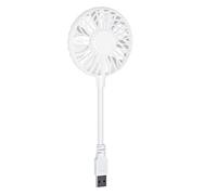 Ruiogoe Piccolo ventilatore USB Ventilatore USB in linea da tavolo da ufficio Ventole di raffreddamento Ventilatore USB Ventilatore da scrivania regolabile Ventilatore portatile 5V 5W