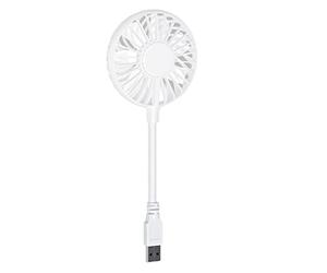 Ruiogoe Piccolo ventilatore USB Ventilatore USB in linea da tavolo da ufficio Ventole di raffreddamento Ventilatore USB Ventilatore da scrivania regolabile Ventilatore portatile 5V 5W