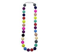 RUIOMII Collana da Masticare in Silicone, Collane da Masticare per Bambini Sensoriali ADHD, SPD, Autismo, per Ridurre la Masticazione e il Mordicchiamento
