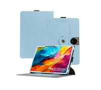 RUIPOCX Custodia Compatibile con TCL NXTPAPER 14 Case 9491G 14.3" 2024 Tablet PC Custodia Magnetica con Cinturino da Polso Rotazione a 360 Gradi Funda