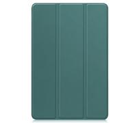 RUIPOCX Custodia Compatibile con TCL Tab 11 Slim Cover Magnetica Supporto Tri-Piegato Funda Auto Sleep per TCL Tab 11 NXTPAPER Tablet 11 Pollici(Dark Green)