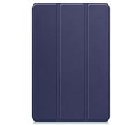 RUIPOCX Custodia Compatibile con TCL Tab 11 Slim Cover Magnetica Supporto Tri-Piegato Funda Auto Sleep per TCL Tab 11 NXTPAPER Tablet 11 Pollici(Dark Blue)