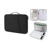 RUIPOCX Custodia Per tablet compatibile con iPad 11th 2025 11 pollici A16 Air 13 M3 Pro Borsa universale Per laptop Per accessori(Black,13 inch)