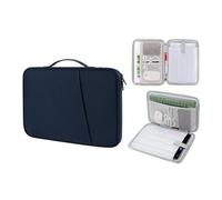 RUIPOCX Custodia Per tablet compatibile con iPad 11th 2025 11 pollici A16 Air 13 M3 Pro Borsa universale Per laptop Per accessori(Blue,13 inch)