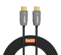 RUIPRO Cavo HDMI in Fibra Ottica 8K 2.1 12m, 48Gbps, 8K@60Hz, 4K@120Hz, HDR Dinamico, eARC, HDCP 2.2/2.3, Compatibile con RTX 4080/4090, PS5, Xbox Series X/S, TV LG/Samsung/Sony, Proiettore, AVR