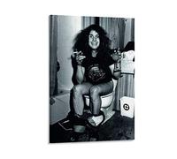 RUIQIU Ozzy Osbourne Poster Pop Singer su tela e stampa artistica da parete Modern Family camera da letto Decor poster 20 x 30 cm