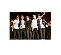 RUIQIU - Poster 1D, motivo: One Direction Cool Boys su tela, ideale per la stanza da letto, decorazione da parete, decorazione per la sala da pranzo, 20 x 30 cm
