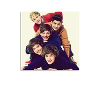 RUIQIU - Poster 1D, motivo: One Direction This Is Us, decorazione da parete, 40 x 40 cm