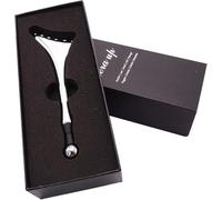 RUIRUIMING Titanium Hertz Gua Sha Board, massaggiatore Hertz in titanio, massaggio meridiano, adatto per occhi e viso