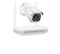 Ruiseawing Kit di sorveglianza DVR 3MP H.265+ 2.8mm grandangolo AI Face Detect Outdoor Security CCTV 8CH NVR sistema di videosorveglianza (nessuno, NVR e 1Camera)