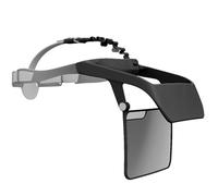 Ruiseawing Protezione per gli occhi e schermo telescopico, protezione per la visione di scrittura e lettura, archetto regolabile, angolo dell'obiettivo per una regolazione flessibile, per sedersi in