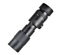 Ruiseawing Telescopio monoculare portatile per smartphone, 4k 10 300x40mm teleobiettivo zoom potente HD telescopio monoculare f