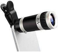 Ruiseawing Telescopio portatile ad alta potenza, con lente in vetro ottico completamente versatile, per bird watching, campeggio, fauna selvatica, viaggi, per smartphone