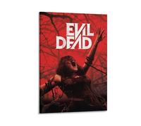 RUIST Poster del film Evil Dead 2 (18), stampa artistica da parete su tela, poster da appendere, 30 x 45 cm