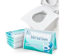 Ruitena 60 Copriwater Usa e Getta Igienici Monouso per Adulti e Bambini - Biodegradabili, Portatili, 42x35cm