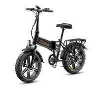 Ruitoo E20 Pro Bici Elettrica, Batteria 48V 13Ah, Autonomia 45-80KM, 20"×4.0" Fat Tire, Impermeabile IPX5, Display LCD - per Città e Fuoristrada