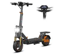 Ruitoo M5 Pro Monopattino Elettrico, Scooter Pieghevole, Batteria 48V 20.8Ah, Autonomia Massima 70-80km, Pneumatici All Terrain 11 Pollici, 3 Modalità Di Velocità, Display Intelligent