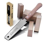 RUITOOL Sega a mano giapponese 6 pollici Double Edge Sided Pull Saw Ryoba SK5 Flexible Blade 14/17 TPI Flush Cut Beech Handle Wood Saw for Woodworking Tools