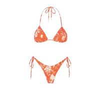 RUITOTP Bikini Donna Mare,Bikini Perizoma Scollo a V Push Up Taglio Alto Costume Donna Due Pezzi,Brasiliano Sexy Vita BassaTanga Donna