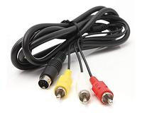 RUITROLIKER 1,8 m / 5,9 piedi RCA AV cavo audio video cavo 9 pin connettore cavo compatibile per Genesis 2 3