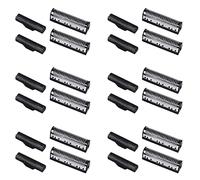 Ruitutedianzi 6Set Lama Clipper per Km-1102 Clipper Rasoio Elettrico Parti Net Argento