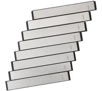 Ruixin Pro, 8 pietre diamantate per affilare coltelli Ruixin Pro RX-008 RX-009, kit professionale per affilacoltelli ad angolo fisso, set professionale con base: grana