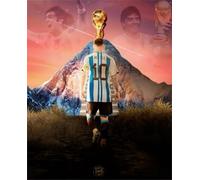 RUIYANMQ 1000 Pezzi Puzzle - Argentinian Soccer Player 10 Posters - Giocattolo Puzzle Personalizzato Per Adulti - Giochi Per Ridurre Lo Stress Familiare - Ex51Zx