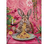 RUIYANMQ 1000 Pieces,Puzzle Colorato,Puzzle Irregolare Gifts ，Funny Animals Eating Food ，Giocattoli Educativi Per Adulti ，Giochi Di Memoria Cognitiva Per Anziani,Jigsaw Dx86Zp