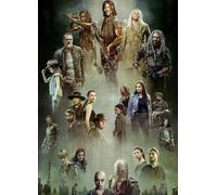 RUIYANMQ Horror Film Walkings Deads Immagine - 1000 Pezzi Puzzles, Giochi Per Ridurre Lo Stress Familiare - Poster Arteistici Da Parete - Ex57Zx