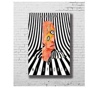 RUIYANMQ Poster E Stampe Cage The Elephant Melophobia Music Star Art Poster Canvas Picture Home Decor Vx216Zt 40X60Cm Senza Cornice