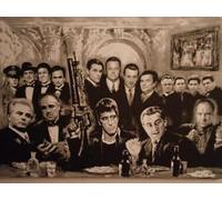 RUIYANMQ Puzzles 1000 Pezzi - gangsterss Classic Film Posters - Giocattolo Puzzle Personalizzato Per Adulti - Giocattoli Per Ridurre Lo Stress Familiare Gifts - Ex117Zx